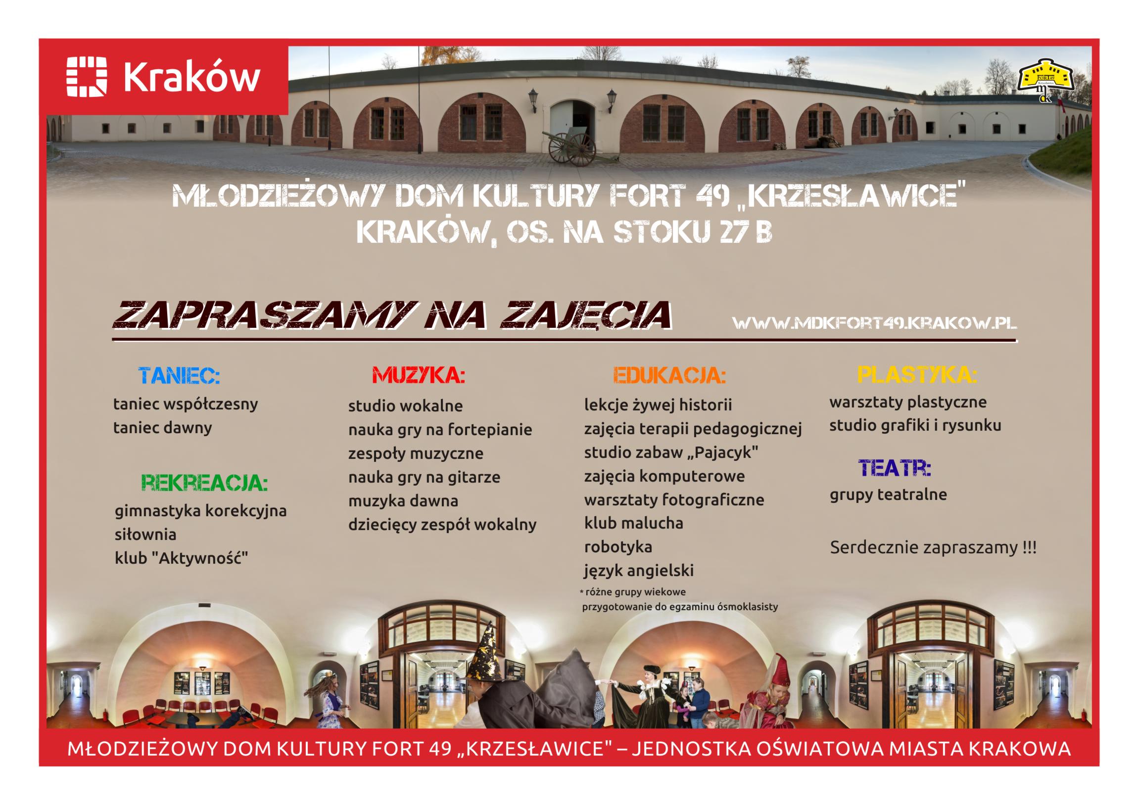 ZAPRASZAMY NA ZAJĘCIA!!!